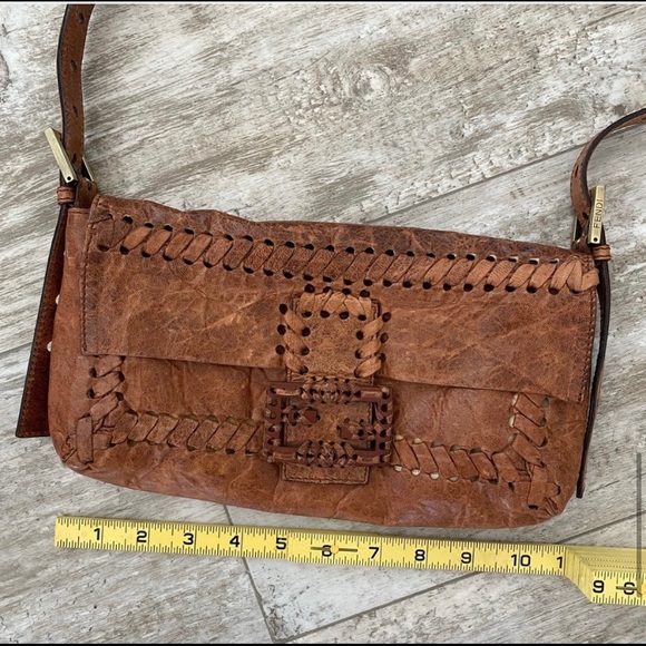 FENDI Cognac Crossbody - Picture 8 of 15